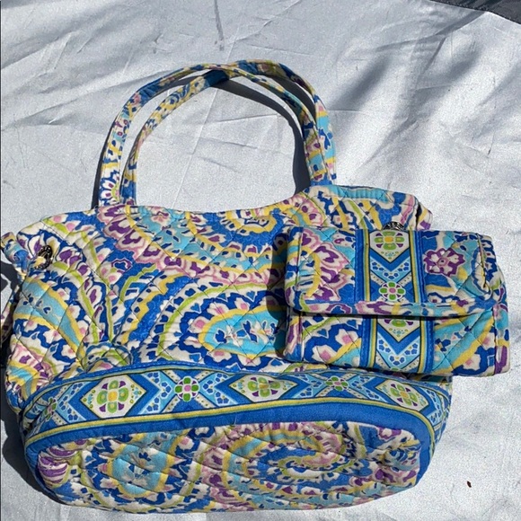 Vera Bradley Purse and Wallet Set - Picture 1 of 7